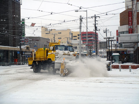 除雪車